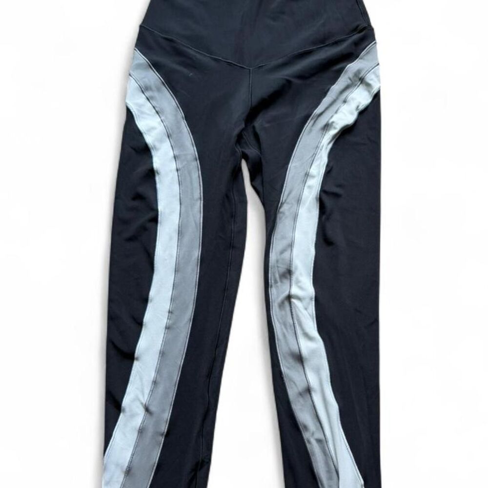Aerie Women's Black and Grey Leggings